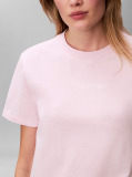 Ροζ T-Shirt Με Λογότυπο  Γυναίκα