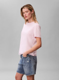 Ροζ T-Shirt Με Λογότυπο  Γυναίκα