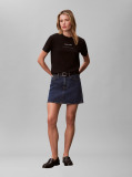Μαύρο T-Shirt Με Λογότυπο  Γυναίκα