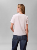 Λευκό T-Shirt Με Λογότυπο  Γυναίκα