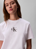 Λευκό Κοντομάνικο T-Shirt  Γυναίκα
