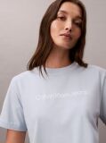 Μπλε Κοντομάνικο T-Shirt  Γυναίκα