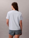 Μπλε Κοντομάνικο T-Shirt  Γυναίκα