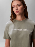 Πράσινο Κοντομάνικο T-Shirt  Γυναίκα