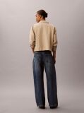 Denim Baggy Τζιν Με Χαμηλή Μέση Και Twisted Σχέδιο  Γυναίκα
