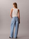 Denim Relaxed Barrel Jeans  Women