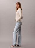 Denim Ψηλόμεσο Τζιν Με Ίσια Γραμμή  Γυναίκα