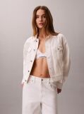 White 90s Denim Jacket  Women