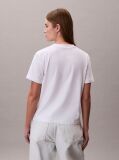 Λευκό T-shirt Με Μονόγραμμα  Γυναίκα