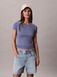 Denim Ψηλόμεσο Άνετο Denim Σορτς  Γυναίκα