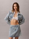 Denim Denim Μίνι Φούστα Με Ρίγα Λογότυπου  Γυναίκα