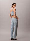 Denim Denim Τοπ Αμάνικο Με Ρίγα Λογότυπου  Γυναίκα