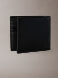 Black Nappa Leather RFID Billfold Wallet  Men