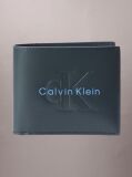 Blue Nappa Leather RFID Billfold Wallet  Men