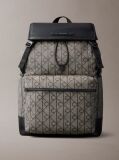 Multi Water Repellent Logo Jacquard Backpack  Men