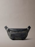 Multi Water Repellent Logo Jacquard Bum Bag  Men