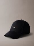 Black UV Cotton Twill Adjustable Cap  Men