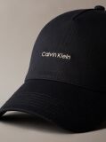 Black UV Cotton Twill Adjustable Cap  Men