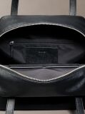 Black Debossed Monologo Slouch Tote Bag  Women