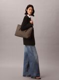 Multi Emblem Logo Jacquard Tote Bag with Pouch  Women