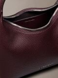 Red Logo Strap Textured Crossbody Bag  Women