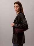 Red Contrast Monogram Boxy Shoulder Bag  Women