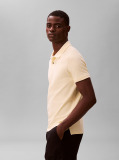 Yellow Supima Cotton Slim Refined Pique Polo Shirt  Men