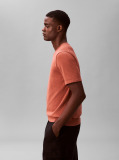 Brown Pima Cotton Short Sleeve Jumper  Men