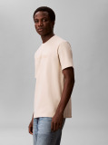 Μπεζ T-shirt Με Γραφικό Λογότυπο  Άνδρας