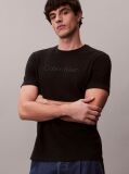 Black Graphic Logo T-shirt  Men