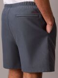 Blue Embroidered Logo Jogger Shorts  Men