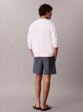 Blue Embroidered Logo Jogger Shorts  Men