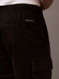 Black Comfortable and stylish. Cargo bermuda shorts, an easy-to-wear piece for casual style.  Men