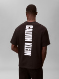 Black Heavy Jersey Logo T-shirt  Men