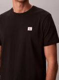 Μαύρο Βαμβακερό T-shirt  Άνδρας