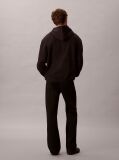 Black Logo Graphic Hoodie  Men