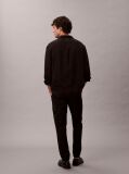 Μαύρο Cargo Παντελόνι Σε Skinny Γραμμή Από Twill  Άνδρας