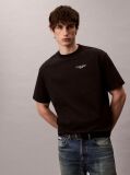 Black Back Logo T-shirt  Men