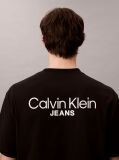 Black Back Logo T-shirt  Men