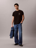 Black Embroidered Logo T-shirt  Men