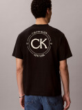 Black Embroidered Logo T-shirt  Men