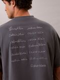 Γκρι Άνετο T-shirt Με Λογότυπο  Άνδρας