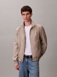 Brown Technical Zip-Up Jacket  Men