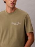 Πράσινο T-shirt Με Κεντητό Λογότυπο  Άνδρας