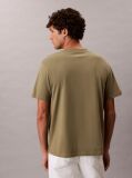 Πράσινο T-shirt Με Κεντητό Λογότυπο  Άνδρας