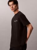 Μαύρο T-shirt Με Κεντητό Λογότυπο  Άνδρας