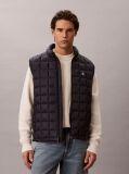 Blue Ultra Light Quilted Puffer Gilet  Men