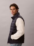 Blue Ultra Light Quilted Puffer Gilet  Men