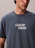 Blue Relaxed Logo T-shirt  Men