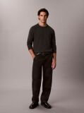 Black Monologo Badge Terry Sweatshirt  Men